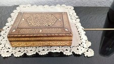 Boite ancienne marqueterie d'occasion  Dolus-d'Oléron
