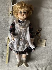 Porzellanpuppe gilde handwerk gebraucht kaufen  Münster