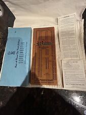 Vtg drueke cribbage for sale  Lanesborough