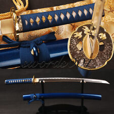 Blue japanese wakizashi for sale  Chino