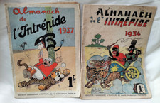 Lot almanach intrepide d'occasion  Saint-Valery-sur-Somme
