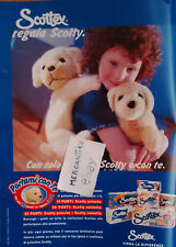 Scottex pupazzo scotty usato  Italia