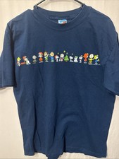 Camiseta Vintage Peanuts Charlie Brown Snoopy Natal Tamanho Grande comprar usado  Enviando para Brazil