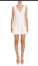 Bcbgmaxazria white crepe for sale  HAMPTON