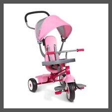 Radio Flyer ajustável crianças trike rosa 4 em 1 toldo para passeio comprar usado  Enviando para Brazil