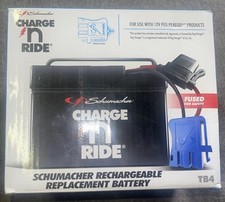Bateria elétrica Schumacher 12V para passeio em brinquedos - TB4 12V 12 amp nova caixa aberta! comprar usado  Enviando para Brazil