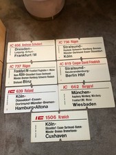 Zuglaufschild set große gebraucht kaufen Zuglaufschild set große gebraucht kaufen  Wallenhorst