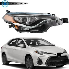 Farol de halogênio para 2017 2018 2019 Toyota Corolla CE LE L lado direito comprar usado  Enviando para Brazil