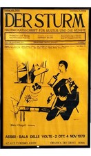 Manifesto mostra personale usato  Italia