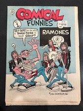 Comical Funnies 1980s The Ramones Peter Bagge John Holmstrom PUNK New York Zine comprar usado  Enviando para Brazil