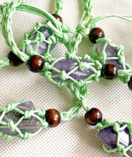 Macrame braided wax for sale  HOOK