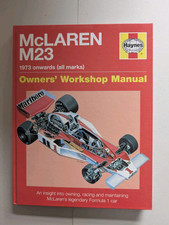 Haynes mclaren m23 for sale  BILLINGHAM