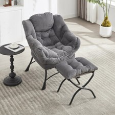 Lazy chair ottoman for sale  USA