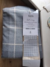Grey check king for sale  WIGAN