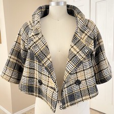 Jaqueta xadrez Steve Madden cropped peito duplo comprar usado  Enviando para Brazil