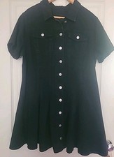 Ladies denim dress for sale  WOLVERHAMPTON