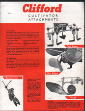 1958 clifford cultivator for sale  DRIFFIELD