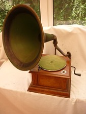 Early horn gramophone for sale  POOLE