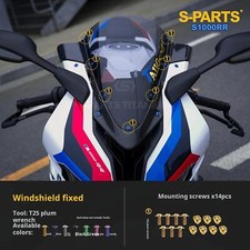 Parafusos de titânio adequados para BMW S1000RR 2021 Subquadro de pedal de motor parafusos traseiros dianteiros, usado comprar usado  Enviando para Brazil