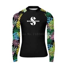Camisas masculinas de surf manga longa lycra maiô de surf desempenho roupas de natação comprar usado  Enviando para Brazil