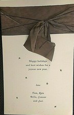 CARTÃO DE NATAL FAMÍLIA EXTRAVAGANTE ORIGINAL INSANAMENTE RARO TOM CRUISE COM KATIE & SURI comprar usado  Enviando para Brazil