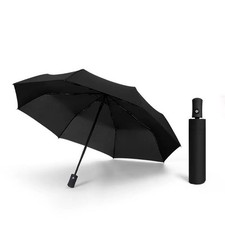 Black compact umbrella for sale  WEMBLEY