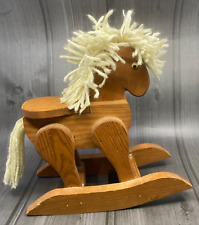 Wood rocking horse for sale  Vinton