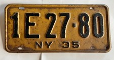1935 vintage plate license for sale 1935 vintage plate license for sale Phoenix