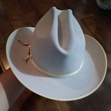 Chapéu de cowboy John B. Stetson 4X castor faroeste Silverbelly caixa 7-1/4 Stetson  comprar usado  Enviando para Brazil