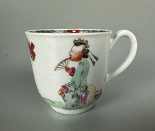 Worcester c1760s coffee for sale  HAILSHAM