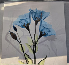 Flowers framed canvas for sale  Locust Valley