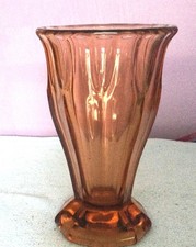Antike rosalinglas vase gebraucht kaufen  Badersleben