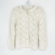 Cream knit button for sale  Indianapolis