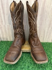 Bota feminina Shyanne marrom Darby Western biqueira quadrada tamanho 9 média, usado comprar usado  Enviando para Brazil