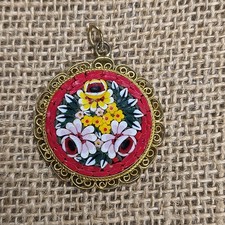 Micro mosaic pendant for sale  RAMSGATE