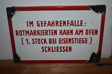 Altes emailschild ddr gebraucht kaufen  Limbach-Oberfrohna