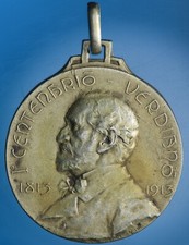 Giuseppe verdi medaglia usato  Firenze