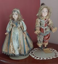 Couple poupées porcelaine d'occasion  Nieul-sur-Mer