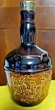 Garrafa de uísque vazia vintage Kentucky com cena de locomotiva de cerâmica baixo-relevo, usado comprar usado  Enviando para Brazil