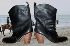 Santiags vrai cuir d'occasion  Fonsorbes