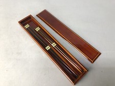 Conjunto de 2 pauzinhos de laca Y8444 HASHI Shunkei antigo do Japão comprar usado  Enviando para Brazil