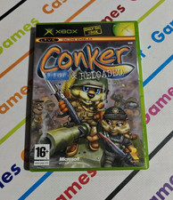 MICROSOFT XBOX CLASSIC CONKER LIVE & RELOADED PAL UK COMPLETO RARO comprar usado  Enviando para Brazil