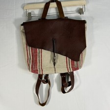 Mochila listrada MAIA aba de couro boho chique bolsa carteiro de viagem comprar usado  Enviando para Brazil