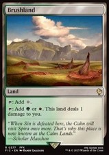 Magic mtg brushland gebraucht kaufen  Landstuhl
