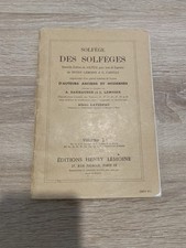 Solfege solfeges vol d'occasion  Balma