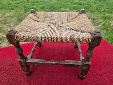 Vintage wooden woven for sale  MORPETH