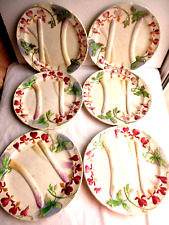 Assiettes asperges barbotine d'occasion  Bonneuil-Matours