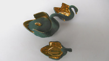 Porcelain swan condiment d'occasion  Expédié en Belgium