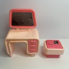 Vaidade e mesa de computador vintage 1977 Barbie, usado comprar usado  Enviando para Brazil