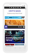 Crypto news website for sale  USA